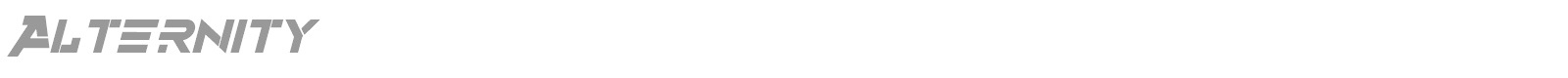 Alternity font preview